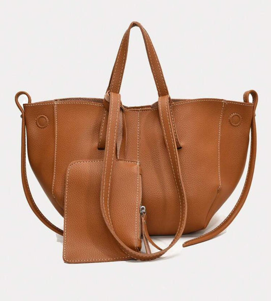 2pcs Handbag Women Casual Tote Bag