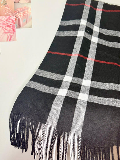 1pc Women's Fashion Plaid Scarf