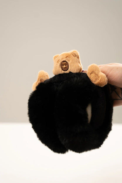 1pc Foldable Bear Design Earmuff