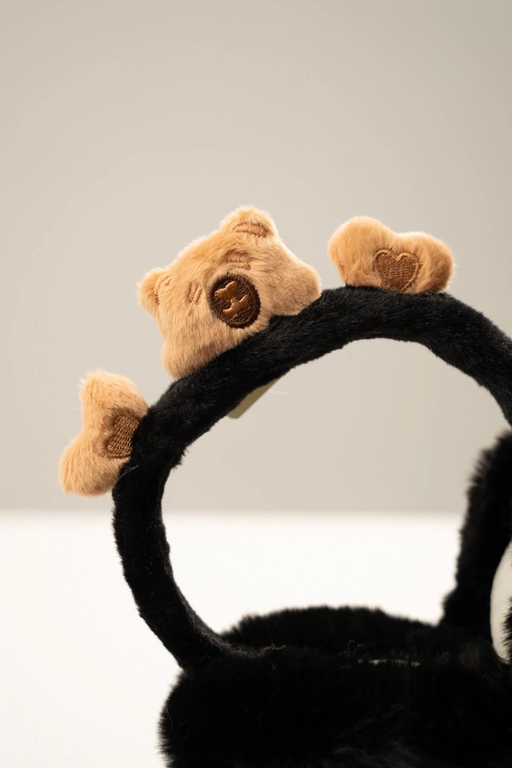 1pc Foldable Bear Design Earmuff