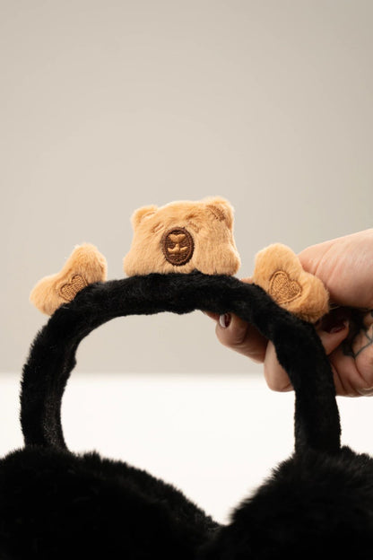 1pc Foldable Bear Design Earmuff