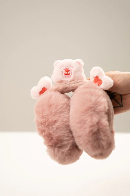 1pc Foldable Bear Design Earmuff