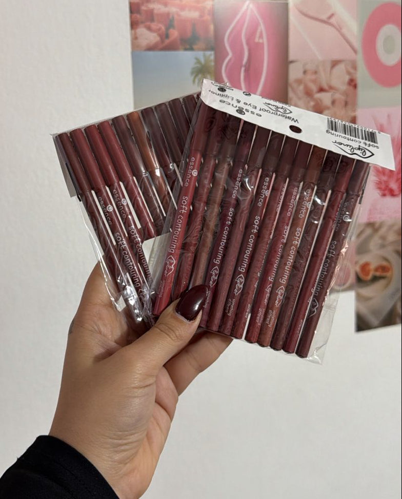 Nude Lip Liner Set – Soft Contour Long-Lasting 12 Lip Pencils