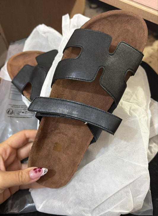 Solecia Black Flat - Size 41