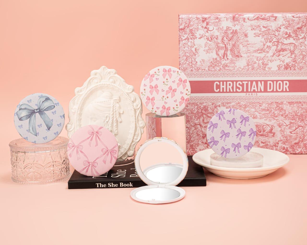 Coquette Bow Compact Mirror