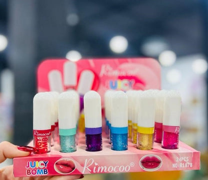 Rimocoo Juicy Bomb Glitter Lip Oil