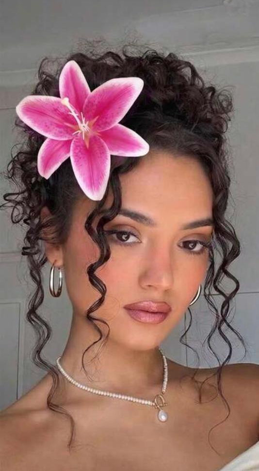 Oversized Bloom Flower Hair Claw Clip