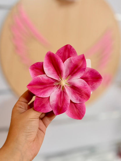 Oversized Bloom Flower Hair Claw Clip