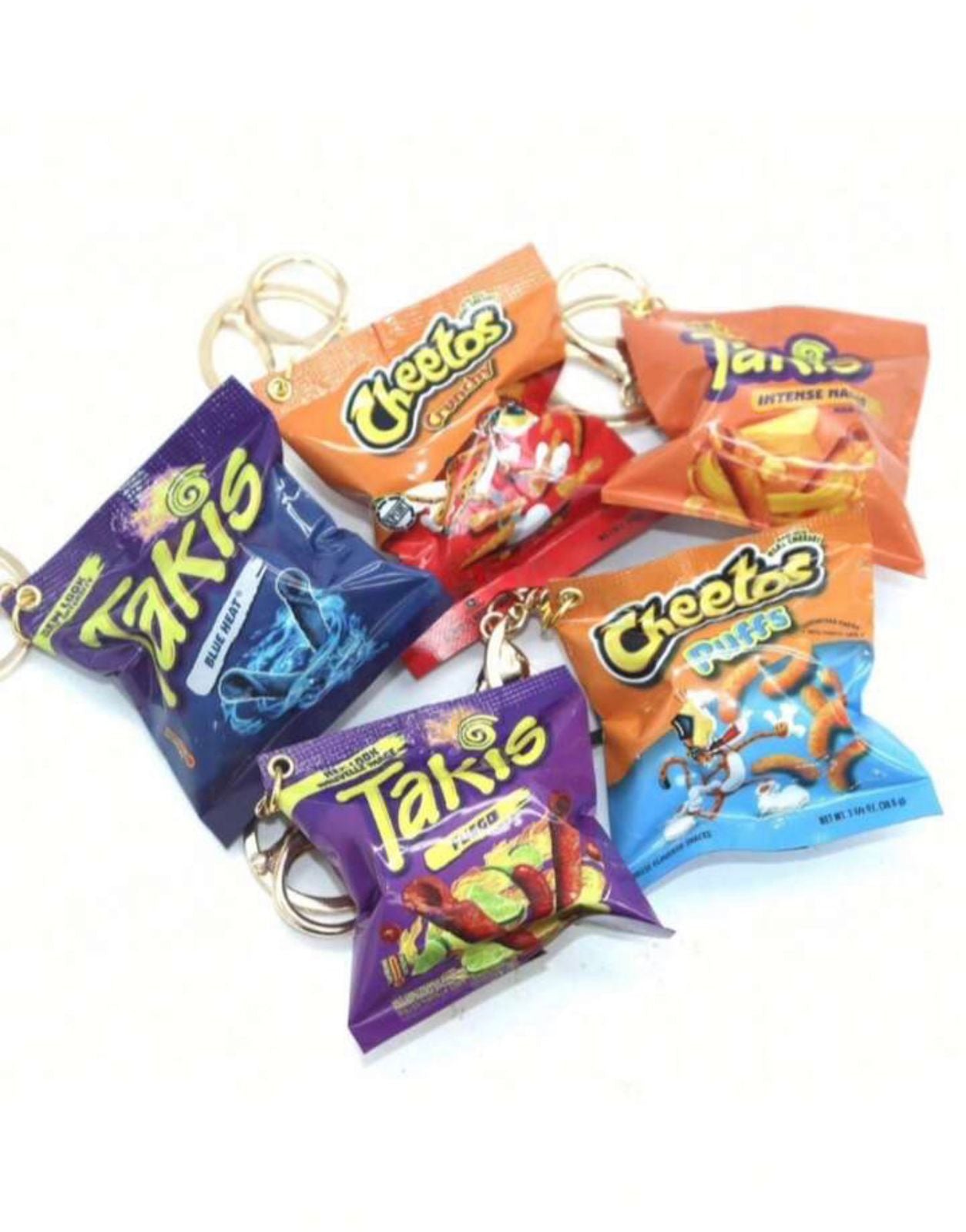 Takis & Cheetos Keychain