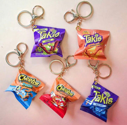 Takis & Cheetos Keychain