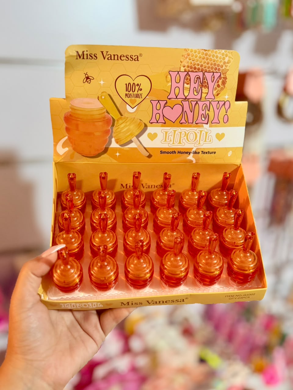 Miss Vanessa Honey Pot Lip Oil