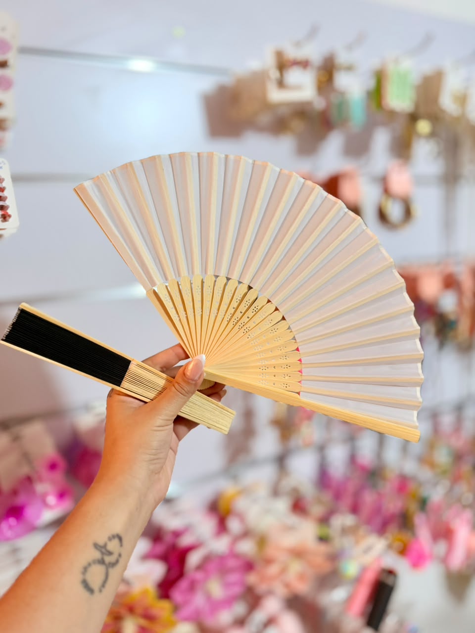 Foldable Bamboo Hand Fan