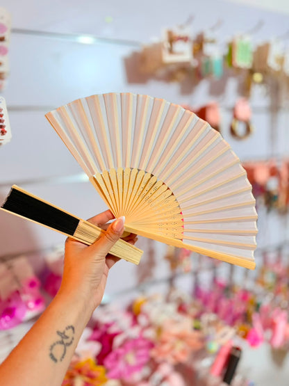 Foldable Bamboo Hand Fan