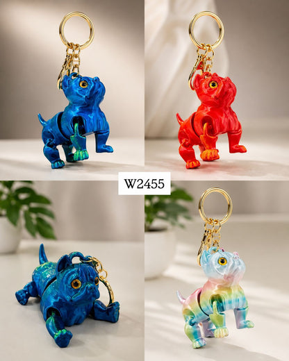 Mixed Color Changing Animal Keychain