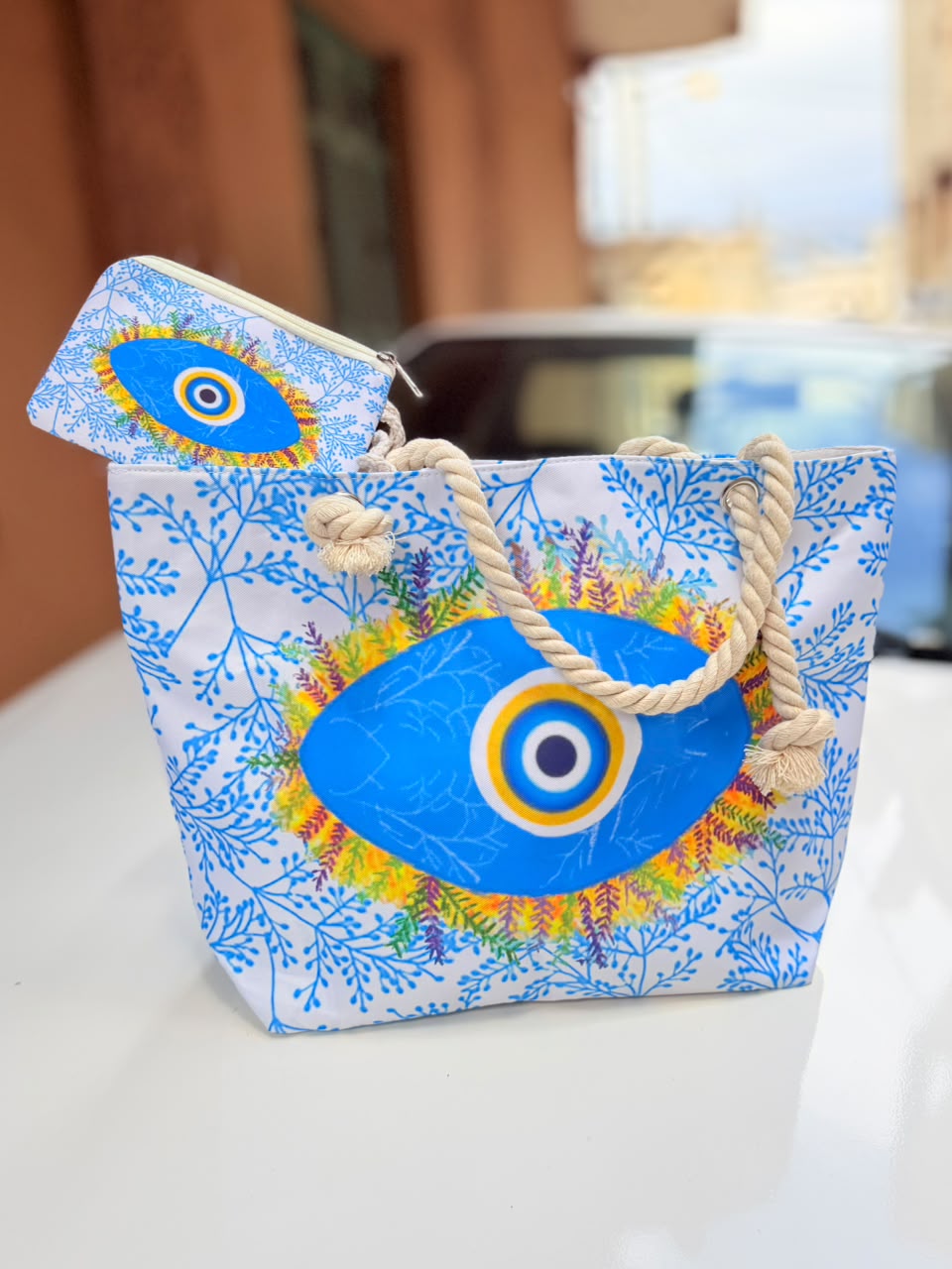 Azure Charm Evil Eye Escape Set