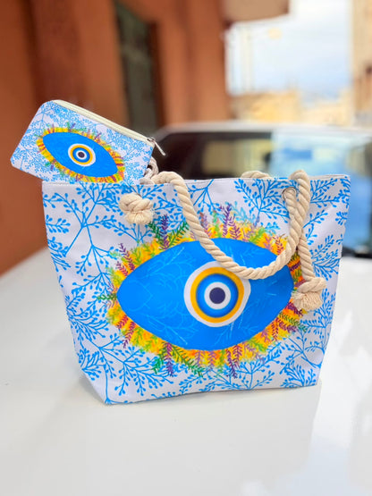 Azure Charm Evil Eye Escape Set