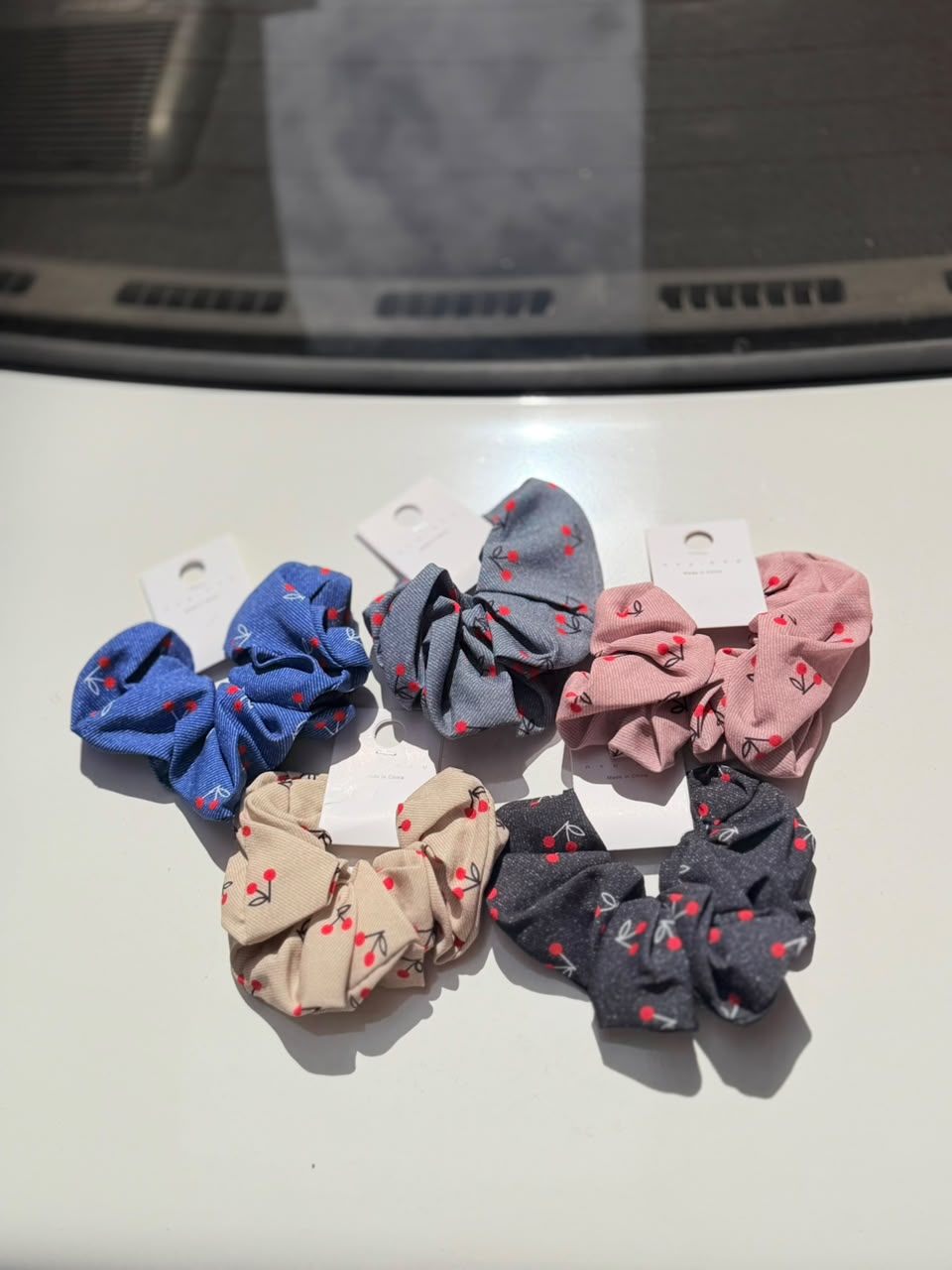 Cherry Crush Scrunchie