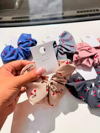 Cherry Crush Scrunchie
