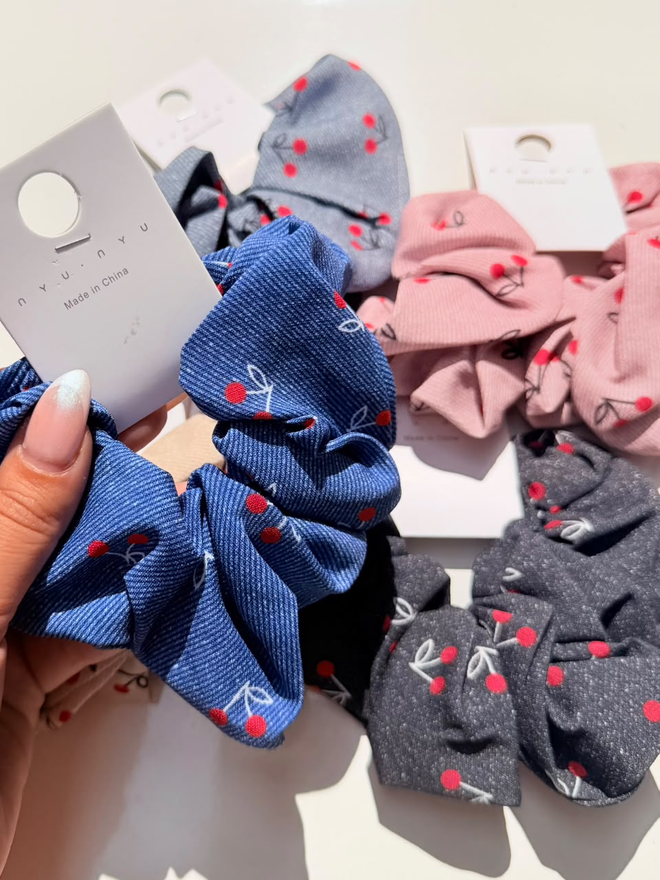 Cherry Crush Scrunchie