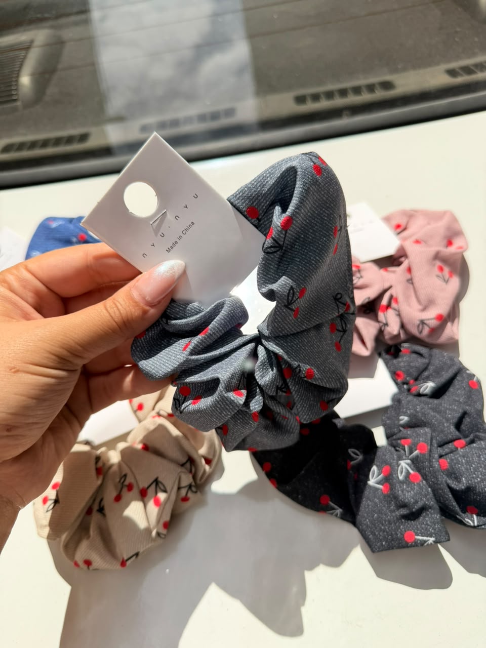 Cherry Crush Scrunchie