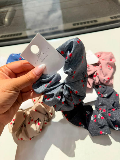 Cherry Crush Scrunchie