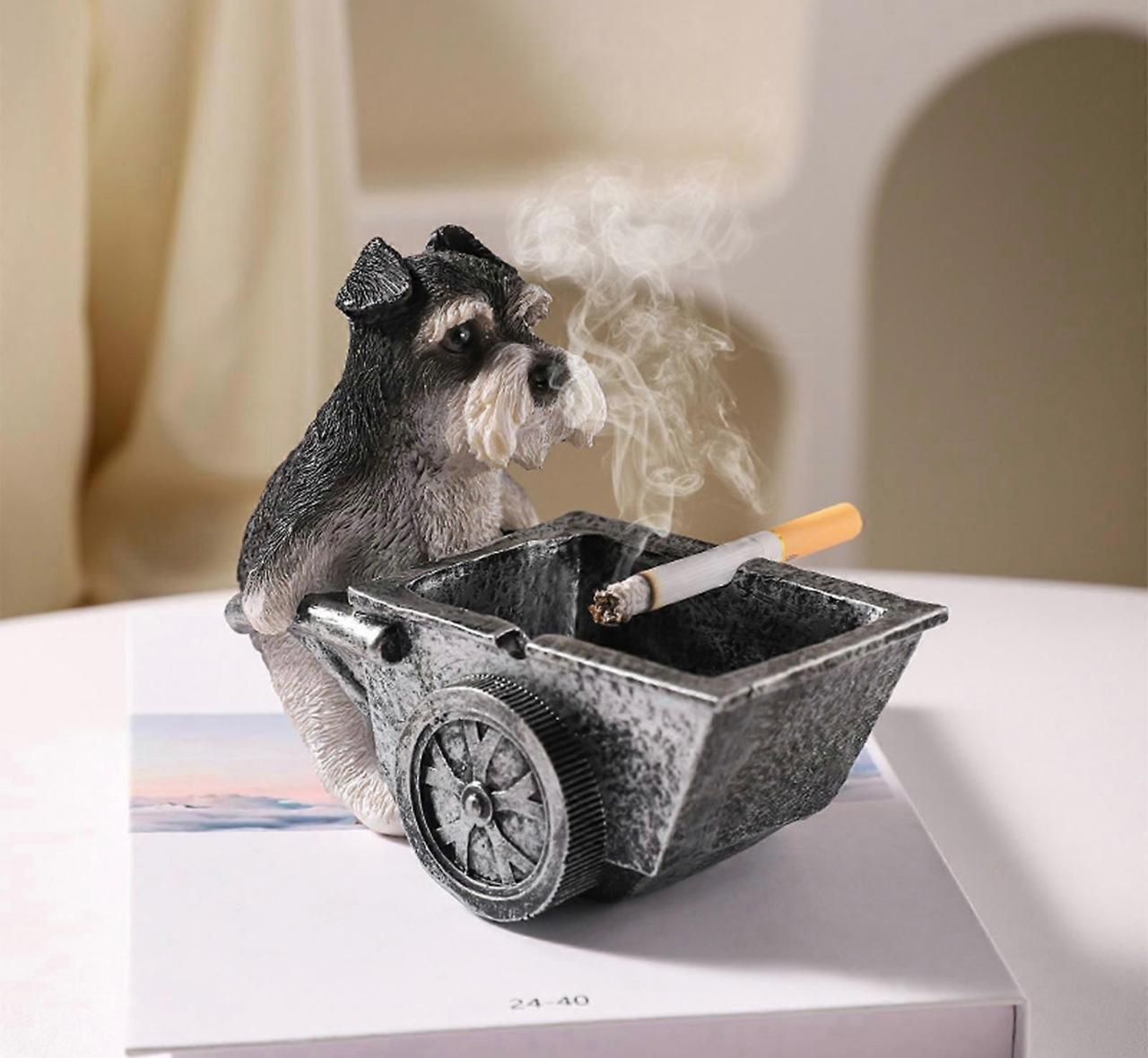 Smoking Dog Ashtray