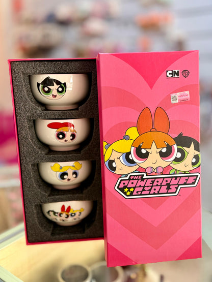 Powerpuff Girls Ceramic Bowl Set (4 Pieces)