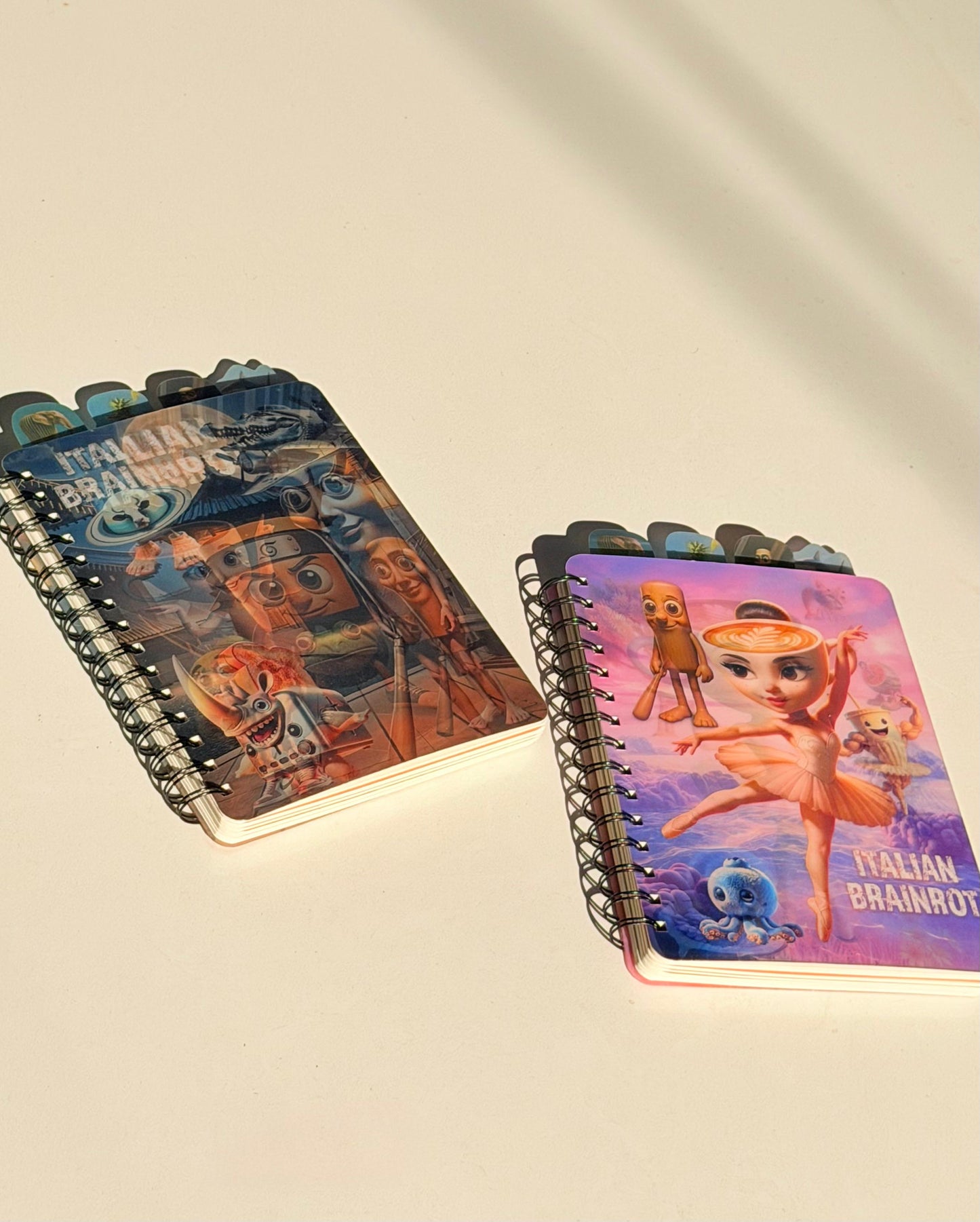 Italian Brainrot Spiral Notebook