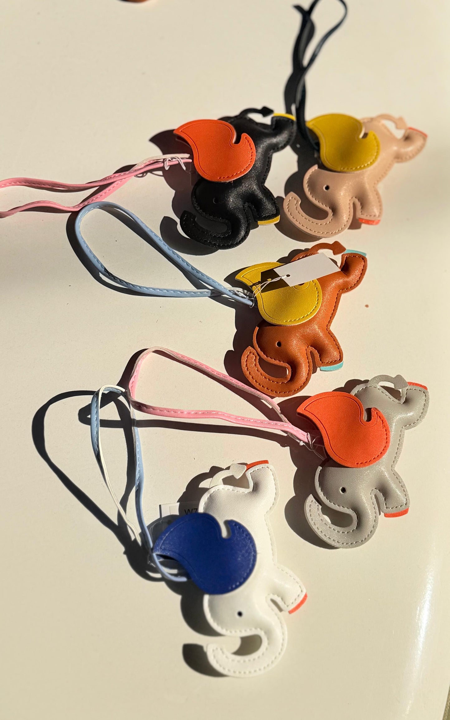 Flying Elephant Bag Charm