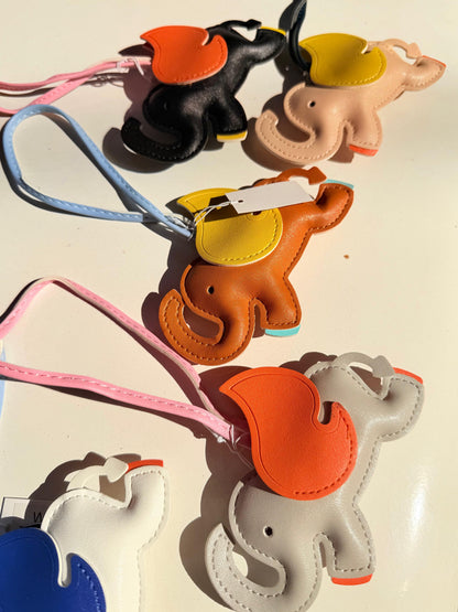 Flying Elephant Bag Charm