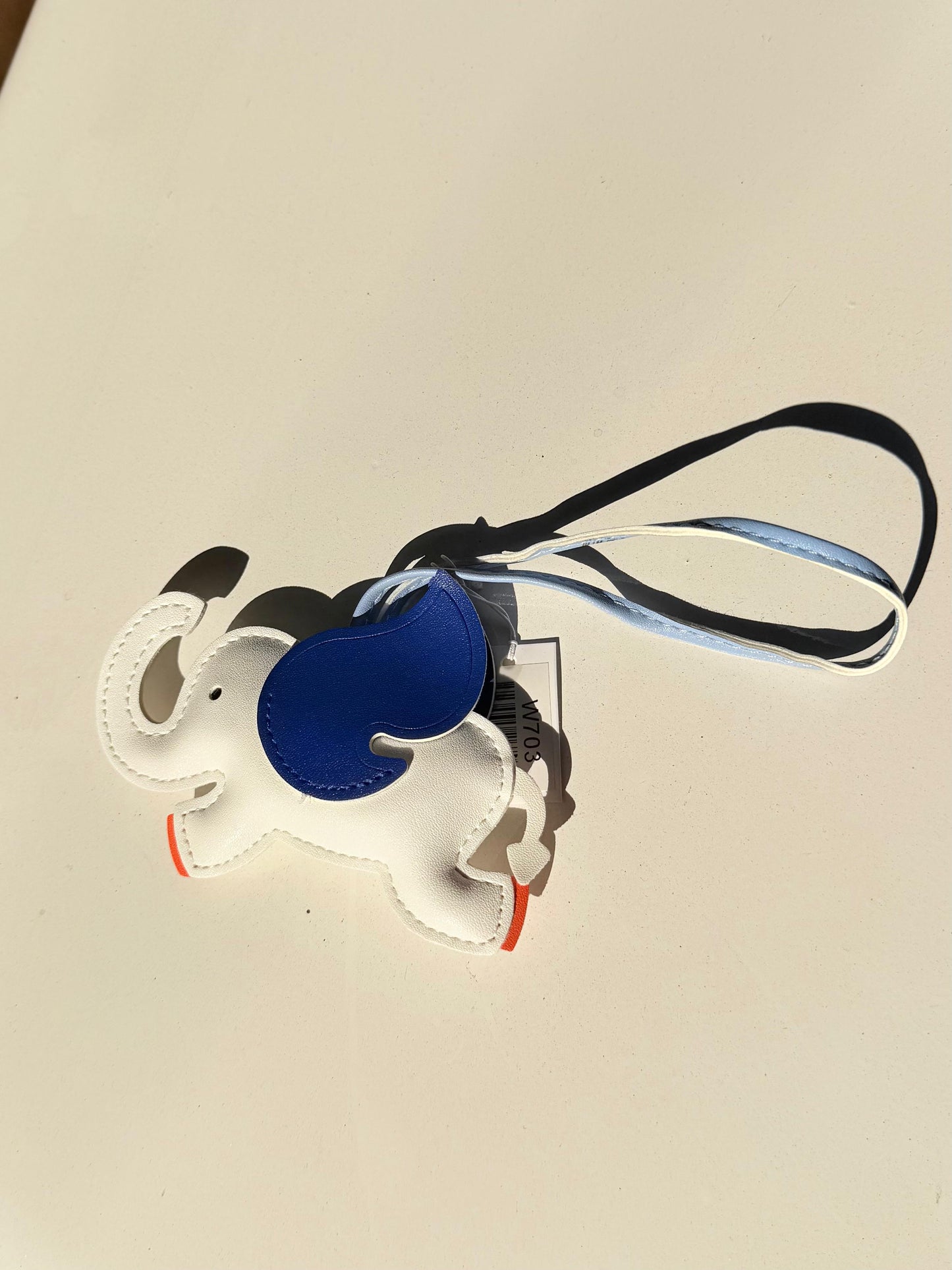 Flying Elephant Bag Charm