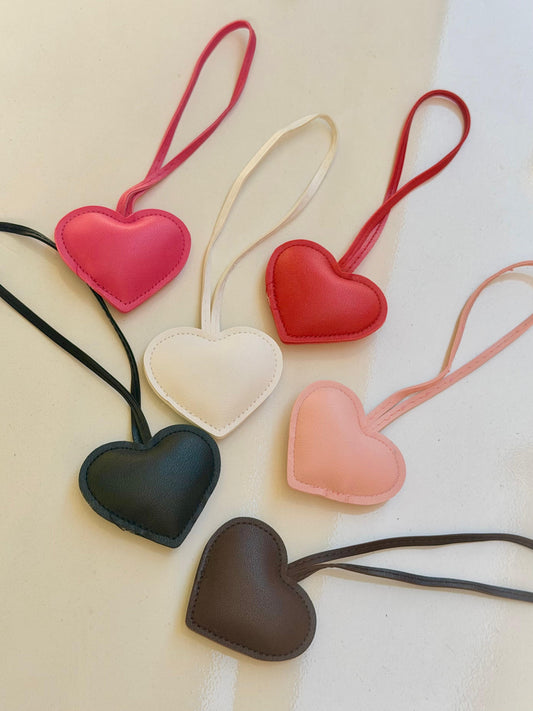 Classic Heart Bag Charm
