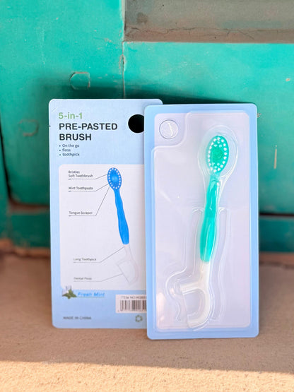 5-in-1 Ready Travel Toothbrush
