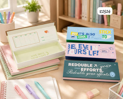 Motivational Multipurpose Pen Case