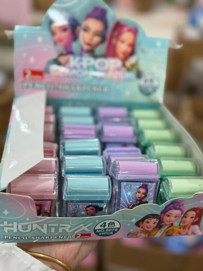 KPOP Demon X Hunters Pencil Sharpener - 2 holes