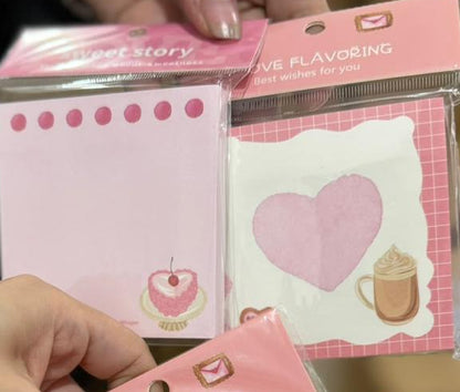 Pink Sticky Notes - 80x80mm