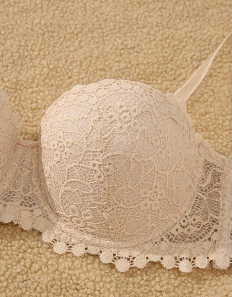 SHEIN 3pcs Lace Comfort Bra Set – Size 90C