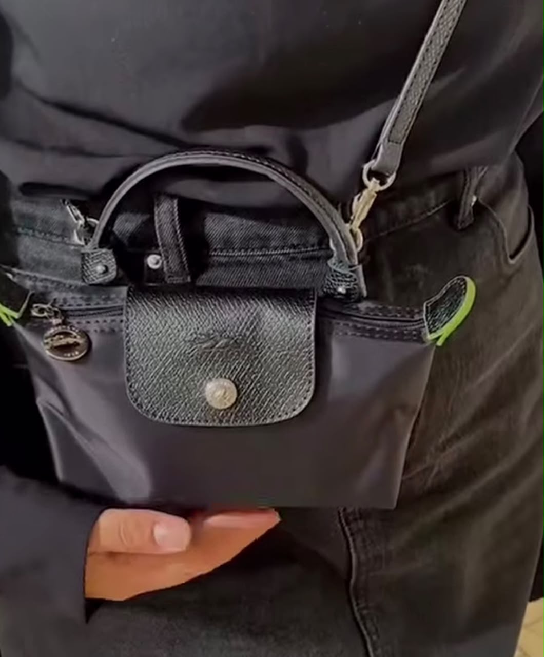 Mini Foldaway Crossbody Bag