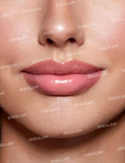 SHEGLAM Lip Gloss Moisturizing Liquid Lipstick High Shine Finish Sponge Tip Applicator