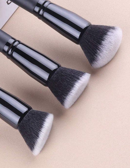 3pcs Loose Powder Brush, Foundation Brush, Blush Brush