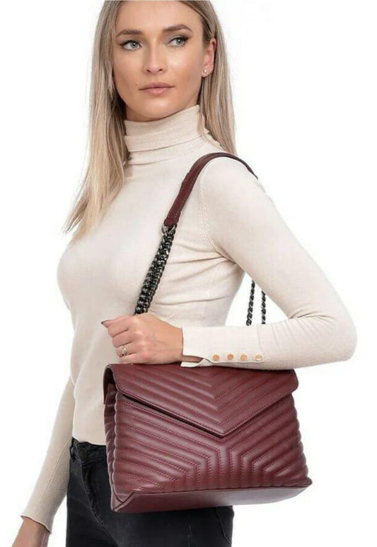 Leather Women Daily Bag