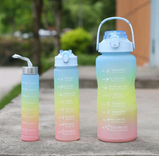 3pcs Water Bottle Set