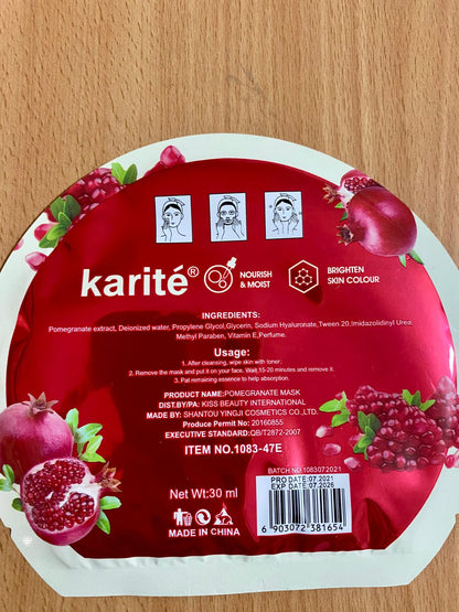 1PC Karite Face Mask
