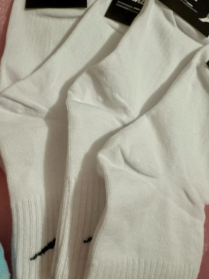 Unisex White Sports Socks 42-48
