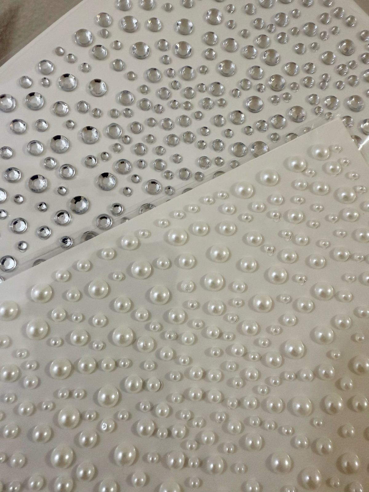 1pc Sheet Pearl Stickers