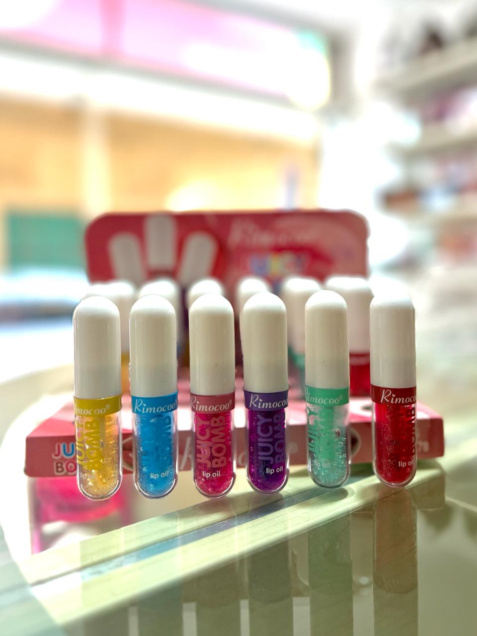 Rimocoo Juicy Bomb Glitter Lip Oil