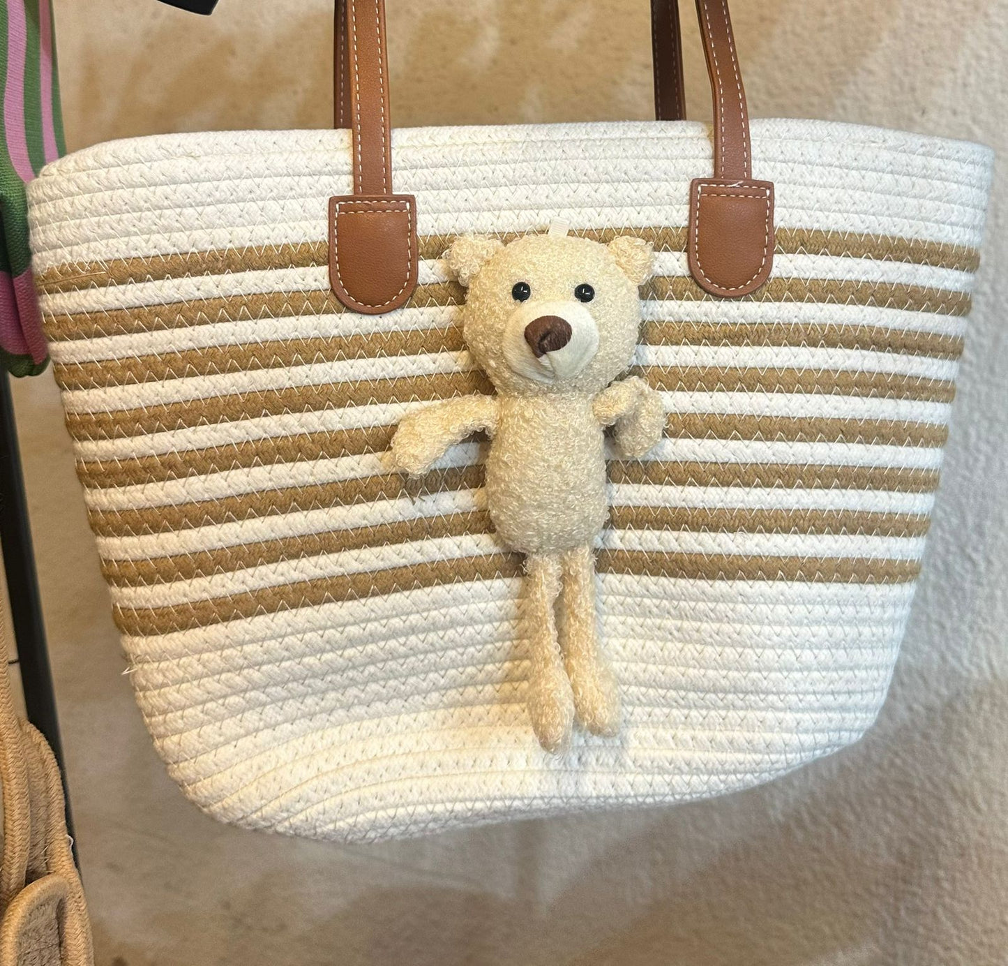 Teddy Charm Summer Tote