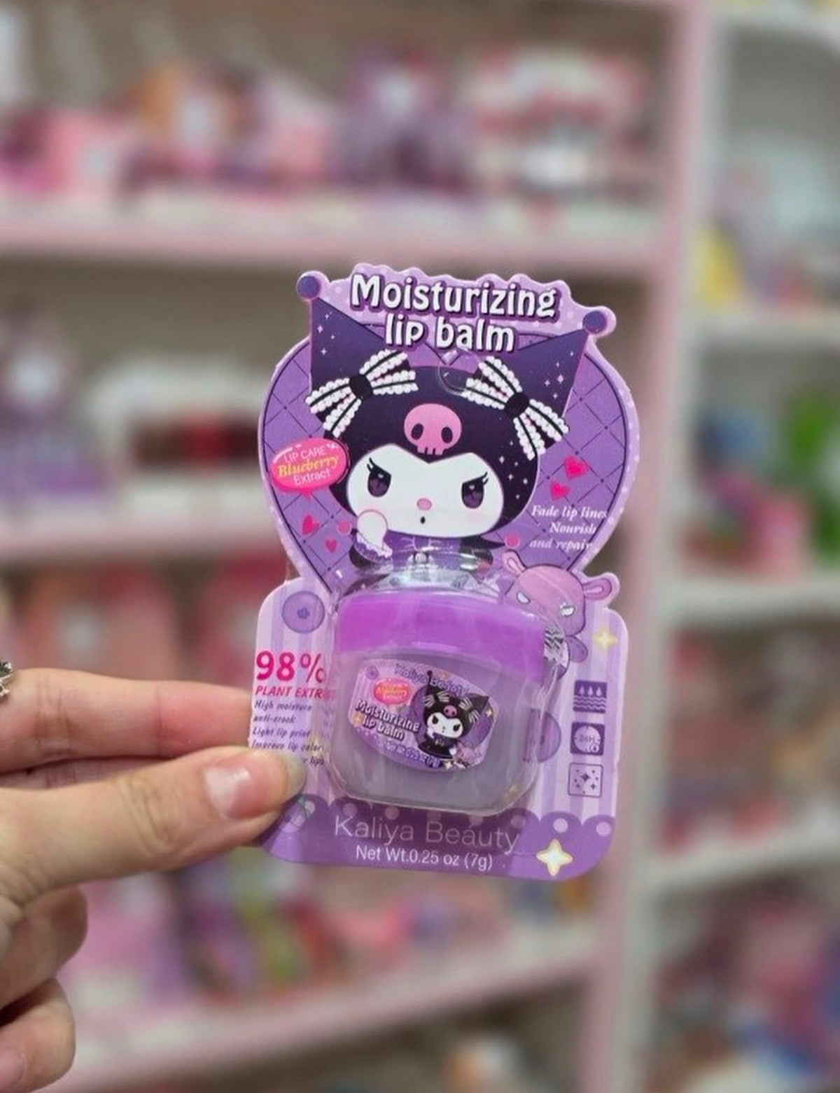 Kaliya Beauty Kuromi Moistruzing Lip Balm