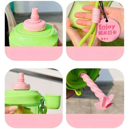 Portable Green Stirring Cup - 500ml