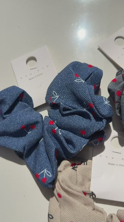 Cherry Crush Scrunchie